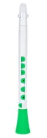 NUVO Dood (White/Green) блок-флейта DooD, строй С (до), материал - АБС-пластик,...