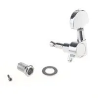 M555-3M762-3 Колки для гитары, 3+3, хром, Musiclily