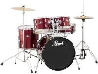 PEARL RS505C/C91 - (RS505C/CA91; RS505C/CB91, SOL5001P) акустическая барабанная установка серии Roadshow.Комплектация: 20" х 16" бас барабан, 10" х 7" том, 12" х 8" том, 14" х 5" малый барабан, 14" х 14" напольный том, стойка для тарелки, Hi-Hat стойка, с