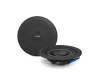 CVGAUDIO CPA5TBL - Встраиваемый 5" широкополосный громкоговоритель, 3/6W-100V, круглый, безрамочный, черный