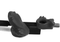 Hand rest Things4Strings Bow Hold Buddies Concert Black BHB-CB - Device for the correct hand placement. Frog™ and Hold Fish® for violin bow included. Black color