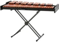 Xylophone Adams Academy XFS2LRD35 - Educational 3 1/2 octave range xylophone with padauk keys with octave tuning with stand