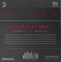 Комплект струн для классической гитары d'addario xtc45 - струны для классической гитары с прозрачными нейлоновыми верхами и басами на нейлоновой основе с посеребренной медной обмоткой и обработкой xt. среднее натяжение, толщина .028-.044 дюйма