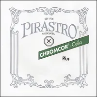 Cello string set Pirastro Chromcor Plus 339920 - Стальные струны с намоткой хромированной сталью. Темный и мощный звук.