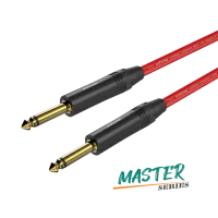 ROXTONE MGJJ110/3 Black Кабель инструментальный, 1x0,5mm2, D:7mm(GC060), разъемы 2x6,3 mono Jack(J2BG), 3м, Поставляется по 40шт. в коробке 46х32х23см.