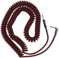 FENDER Professional Coil Cable 30' Red Tweed инструментальный кабель, витой, длина 9 метров, красный твид
