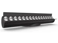 ADB by CLAY PAKY KLEMANTIS AS1000 RGBW Асимметричный светильник LED-CYC. 16 LED-чипов RGBW 40 Вт, световой поток 3055 лм, высота освещения до 8 м, уровень собственных шумов 24,5 dBA