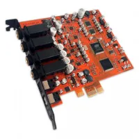 ESI MAYA44 eX - PCIe аудио интерфес, 24бит/96кГц, 4х4 (2х2 стерео 1/4" TRS) аналоговых входа/выхода, микрофонный усилитель с фантомным питанием +48В, инструментальный вход Hi-Z, S/PDIF вход/выход, стерео выход для наушников, драйверы Windows 32/64 бит