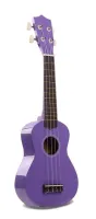GK-11-PUR 4-струнная укулеле-сопрано, размер 21", корпус липа, накладка липа, нейлоновые струны, цвет фиолетовый, Smiger