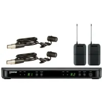 SHURE BLX188E/W85 K3E 606-630 MHz двухканальная радиосистема с двумя петличными микрофонами WL185