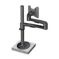 FORMING FUNCTION 4181502609- Настольный шарнирный кронштейн серии OSLO для 1 монитора, макс. нагрузка 14 кг, струбцина, черный