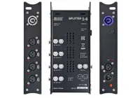 ИМЛАЙТ SPLITTER 1-4-PwC Блок усиления сигнала DMX-512-A, 1 вход, 4 выхода с гальванической развязкой, индикация по входу и выходу, встроенный терминатор, настенный крепеж, питание от сети 100-240В 50/60Гц, разъемы XLR 3-pin, сетевые разъемы PowerCon, высо