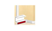 Накладка плинтусная для кабель-канала 35x80 [010580] Legrand [DLP] - 2 м - угольно-серый (L = 2 метра, цена за 1 метр)