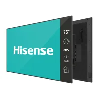 Hisense 75DM66D- 75" информационный LED-дисплей 4K60, 500 кд/м², динамики 2x10 Вт
