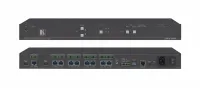 Усилитель-распределитель и коммутатор Kramer Electronics [VM-218DT] 2х1:8 HDMI и HDBaseT, передача RS232, ИК и стерео аудио; поддержка 4К60 4:2:0