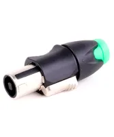 Taverlab F1016-Green - Разъём кабельный 4PIN Speaker Connector "папа", зелёный