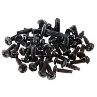 Qtex QER-MOUNTING SET- Набор из 50 винтов 12-24 x 3/4" для монтажа рэковых стоек