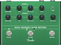 FENDER DUAL MARINE LAYER REVERB педаль реверб, двухканальный