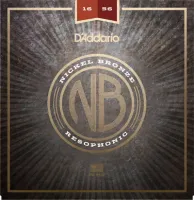 Комплект струн для акустической гитары D'Addario NB1656 Resophonic