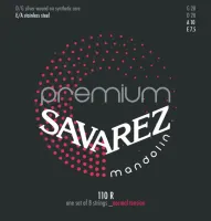 110R Premium Комплект струн для мандолины, нормальное натяжение, Savarez