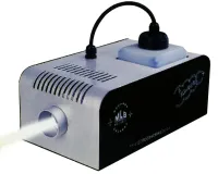 MLB EL-900 DMX (AB-900A) Дым машина, электронная система контроля температуры камеры. 1л емкость для жидкости, 900Вт, 4 кг., DMX контроль, аналоговый пульт с регулировкой интервалов, длительности и мощности выброса + радио управление, время нагрева 8 мин.