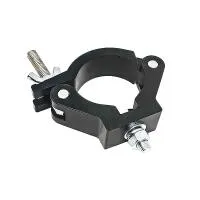 ИМЛАЙТ H3-S-60-BLACK Алюминиевый хомут (clamp) шириной 30мм на трубу d60мм. Допустимая нагрузка 180кг. Цвет - Черный.