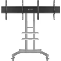 Onkron ADV-1881-B - Двойная VESA-панель для мобильной стойки, чёрный
