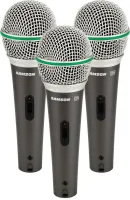 Q6 3 Pack комплект из 3 микрофонов Q6 в кейсе для переноски и хранения, Samson