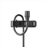 SHURE MX150B/O-XLR всенаправленный петличный микрофон черного цвета с преампом RK100PK, кабелем 1.8м, XLR коннектором