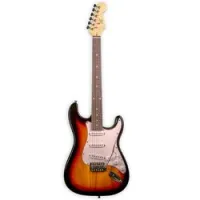Nf guitars sb-22 (l-g1) 3ts  электрогитара, stratocaster sss, цвет санберст