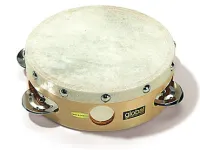 90531000 Global CG T 6N Тамбурин 6", кожа, 5 пар бубенцов, Sonor