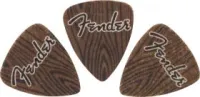 FENDER Ukulele Picks (3) медиатор для укулеле, набор 3 шт