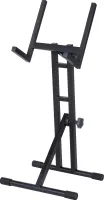 ROXTONE MUS030 Стойка для комбо усилителя, высота регулируемая: 45-70см, Ширина: 30cm, цвет: черный матовый, вес: 4,5kg. Макс.нагрузка: 45кг. 2шт. в коробке размером: 43x35x74cм