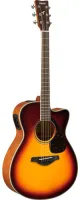 Акустическая гитара со звукоснимателем Yamaha FSX820C Brown Sunburst