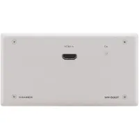Kramer WP-580T/EU(W)-86- Настенная панель-передатчик сигнала HDMI 4K в кабель витой пары, дальность – до 70 м