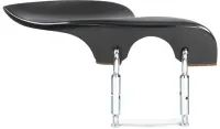 Violin chin rest Acura Wendling VC-E4B211SN - Grade A ebony Wendling chin rest for 4/4-3/4 violin with nickel-plated standard mount