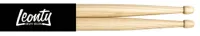 LH5A Hickory Natural 5A Барабанные палочки, орех, деревянный наконечник, Leonty