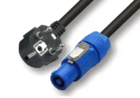 ROXTONE PDC230/3 Кабель силовой, D:9mm., 3 x 3.5 mm.2203А 10 - 16А/250V - NEUTRIC powerCON, NAC3FCA, , 3m