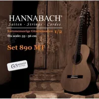 Комплект струн для классической гитары Hannabach E890MTGW12