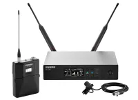 SHURE QLXD14E/150/O P51 710 - 782 MHz радиосистема с поясным передатчиком QLXD1 и петличным микрофоном MX150/O (круговой)