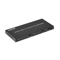 AVCLINK HS-41 Коммутатор HDMI с автоматическим переключением по наличию сигнала и функцией eARC. Входы: 4 x HDMI. Выходы: 1x HDMI. Максимальное разрешение: 4K@60Гц (4:4:4). HDCP 2.2.
