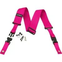 DIMARZIO 2 INCH NYLON CLIPLOCK STRAP NEON PINK DD2200NPK гитарный ремень, цвет розовый неон