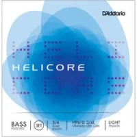 D`addario hp610 3/4l  комплект струн для контрабаса 3/4 helicore hybrid, light tension