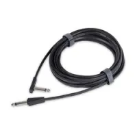 Rockboard rbo cab fl 600blk sa  кабель инструментальный плоскопрофильный, 6м, прямой-угловой
