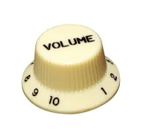 KI-240V Ручка потенциометра, Volume, кремовый, метрическая, Hosco