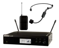 SHURE BLX14RE/P31 K3E 606-630 MHz радиосистема головная с гарнитурой PGA31. Кронштейны для крепления в рэк в комплекте.