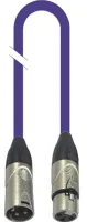 FORCE FMC-05/10 VT - Шнур микрофонный XLR (F)- XLR(M) , длина 10 метров, цвет фиолетовый