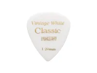 GP-03/120 Celluloid Vintage Classic White Медиаторы 50шт, толщина 1.20мм, Pickboy