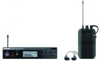SHURE P3TER112GR K3E Система персонального мониторинга PSM300, 606-630 МГц, пластиковый бодипак P3R, наушники SE112GR