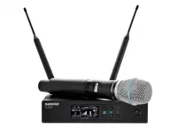 SHURE QLXD24E/B87C G51 вокальная радиосистема с ручным передатчиком BETA87C, частотный диапазон 470-534 MHz
